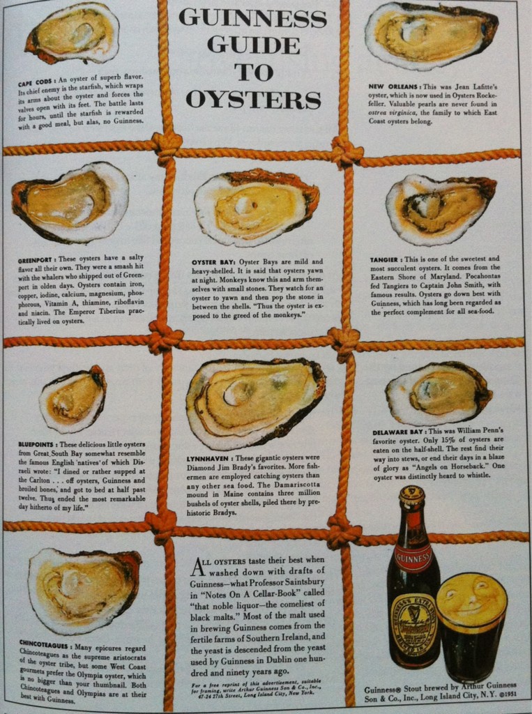 Guiness guide to Oysters was an early version of native advertising