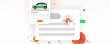 A visualization of click fraud on automotive marketing campaigns