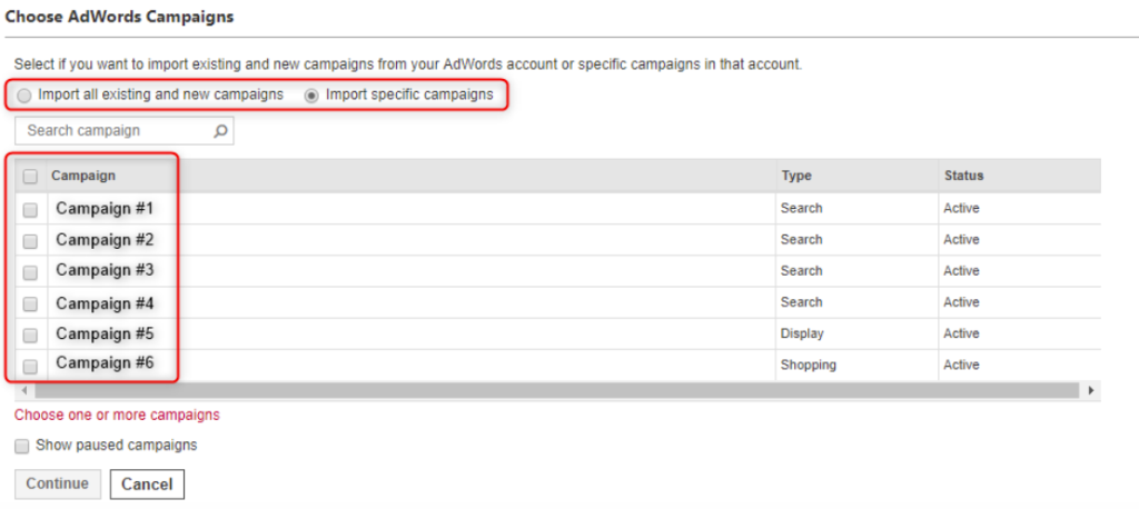 adwords campaigns clickcease