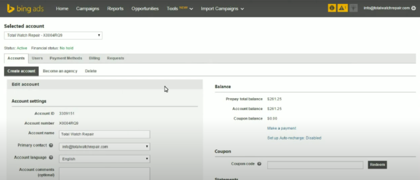 How to setup Bing Ads to Google Analytics 