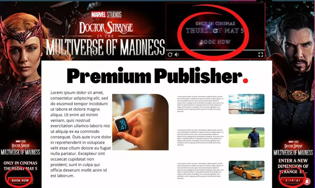 Rich Media Examples