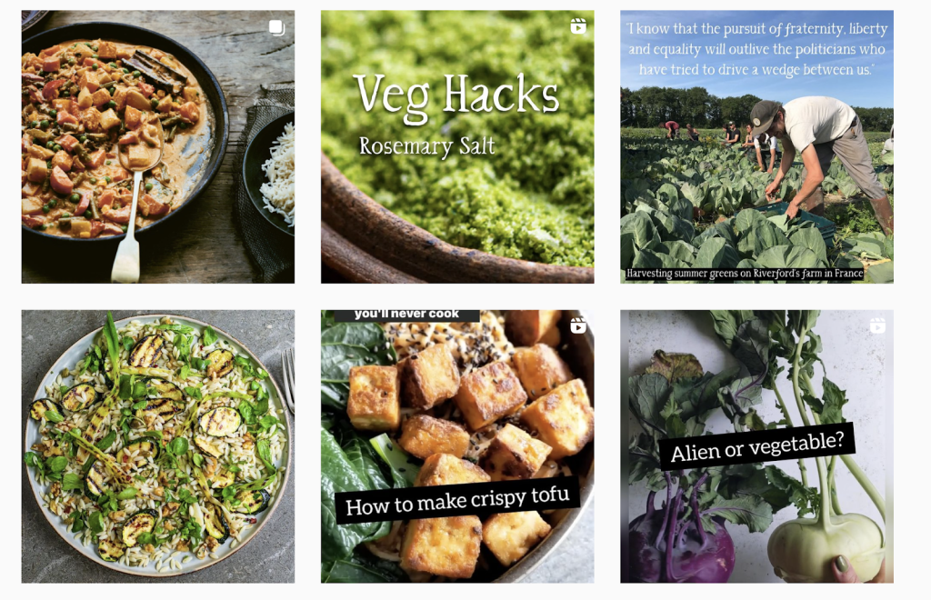 RIVERFORD organic Instagram feed