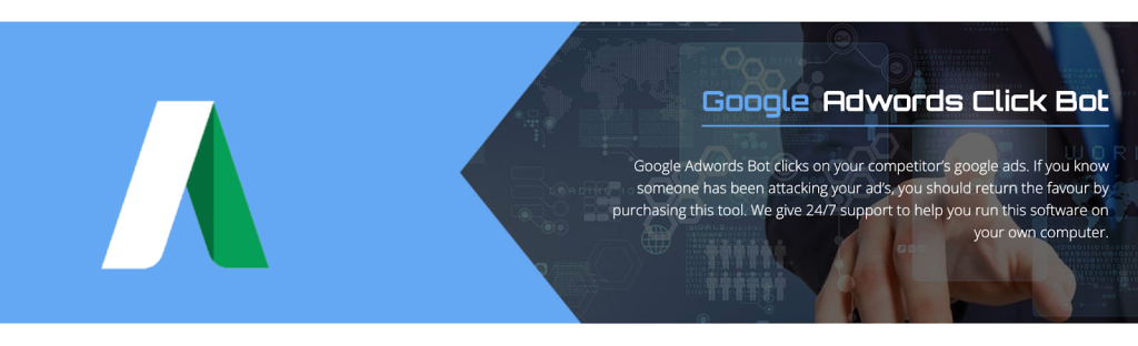 Google AdWords click bot