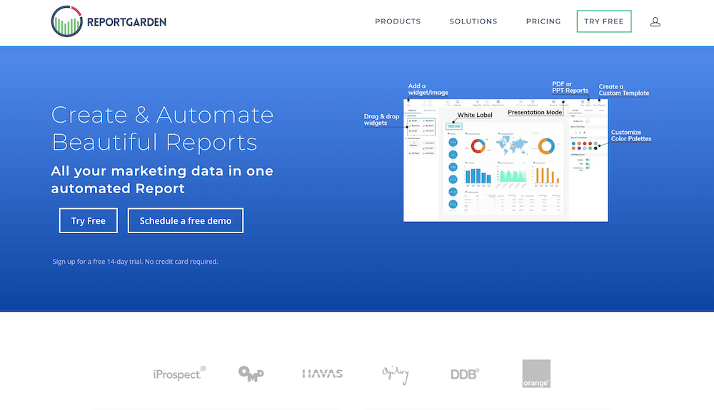 Report Garden is an easy to use tool to generate marketing reports on your PPC ads