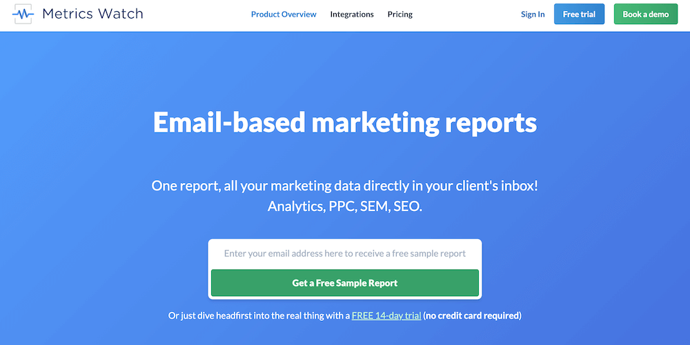 DashThis is an automated PPC reporting solution 