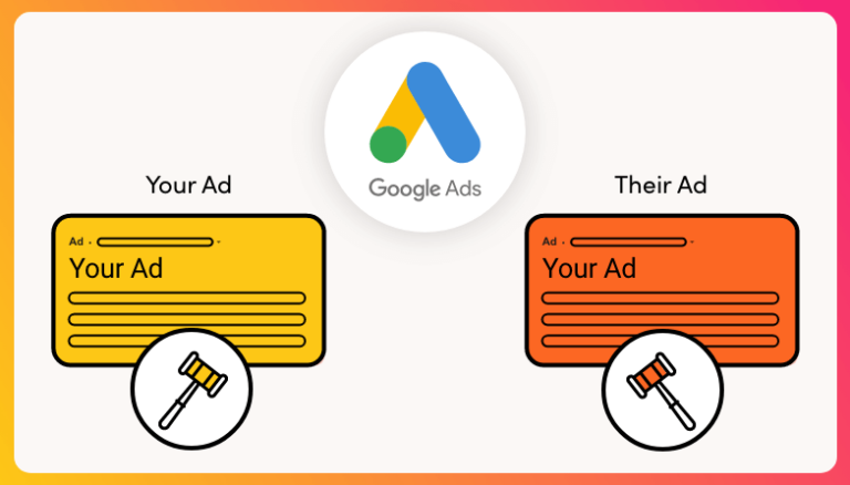 google ads auction insights on your own campaigns can help optimize your search results