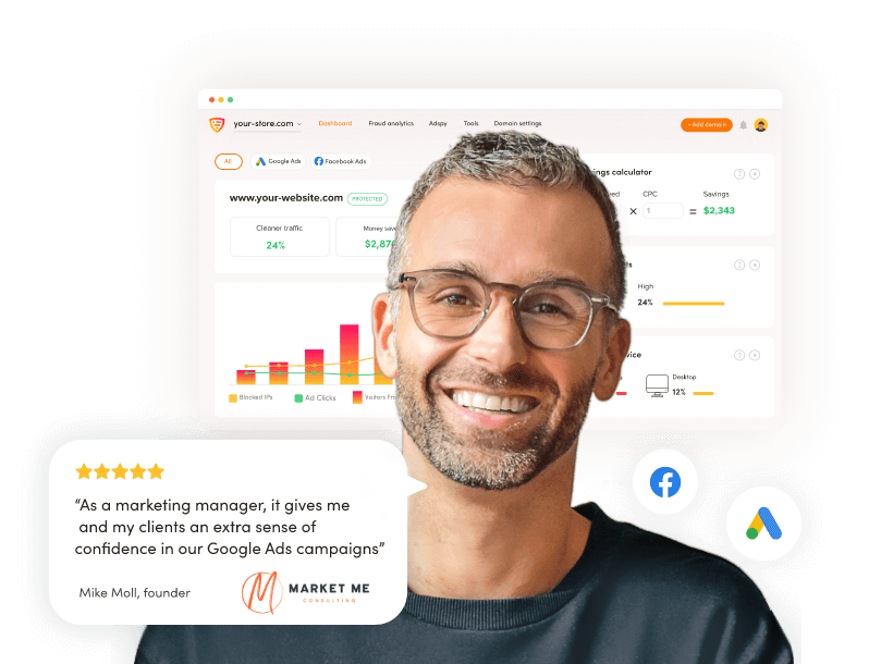 Clickcease - the best tool for click fraud detection