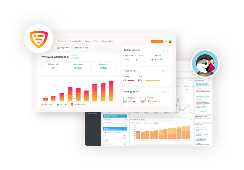 clickcease dashboard 